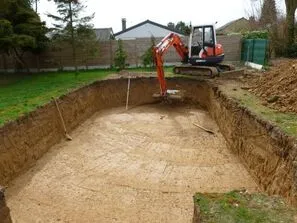 Construction d'une piscine à Lille.